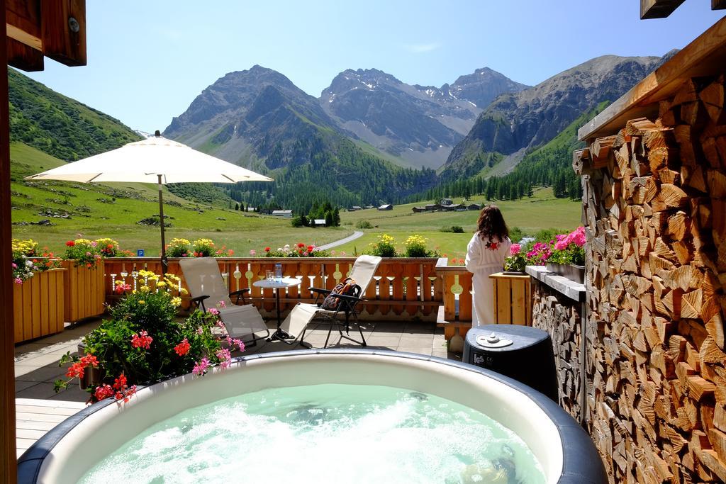 Hotel Walserhuus Sertig Sertig Doefli Luaran gambar